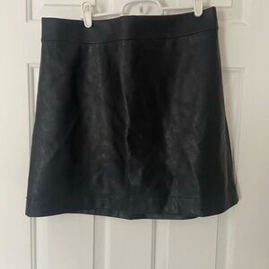 J. Crew Black Mini Skirt